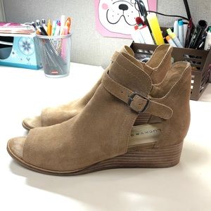 Lucky Brand Wedge Bootie Sandal